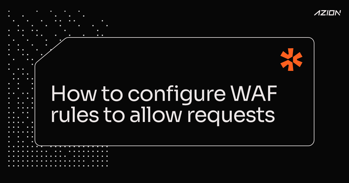 How to configure WAF rules to allow requests with a specific cookie ...
